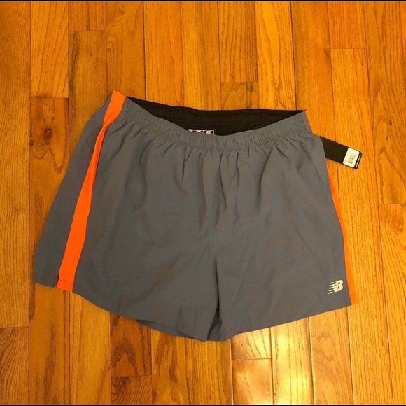 grey new balance shorts
